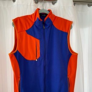 Polo sport by Ralph Lauren large orange and blue vest